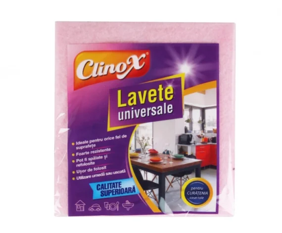 Lavete universale din vascoza Clinox 5 buc/set