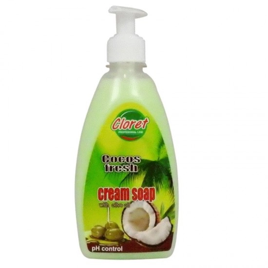 Cloret sapun lichid cremos Cocos 500ml